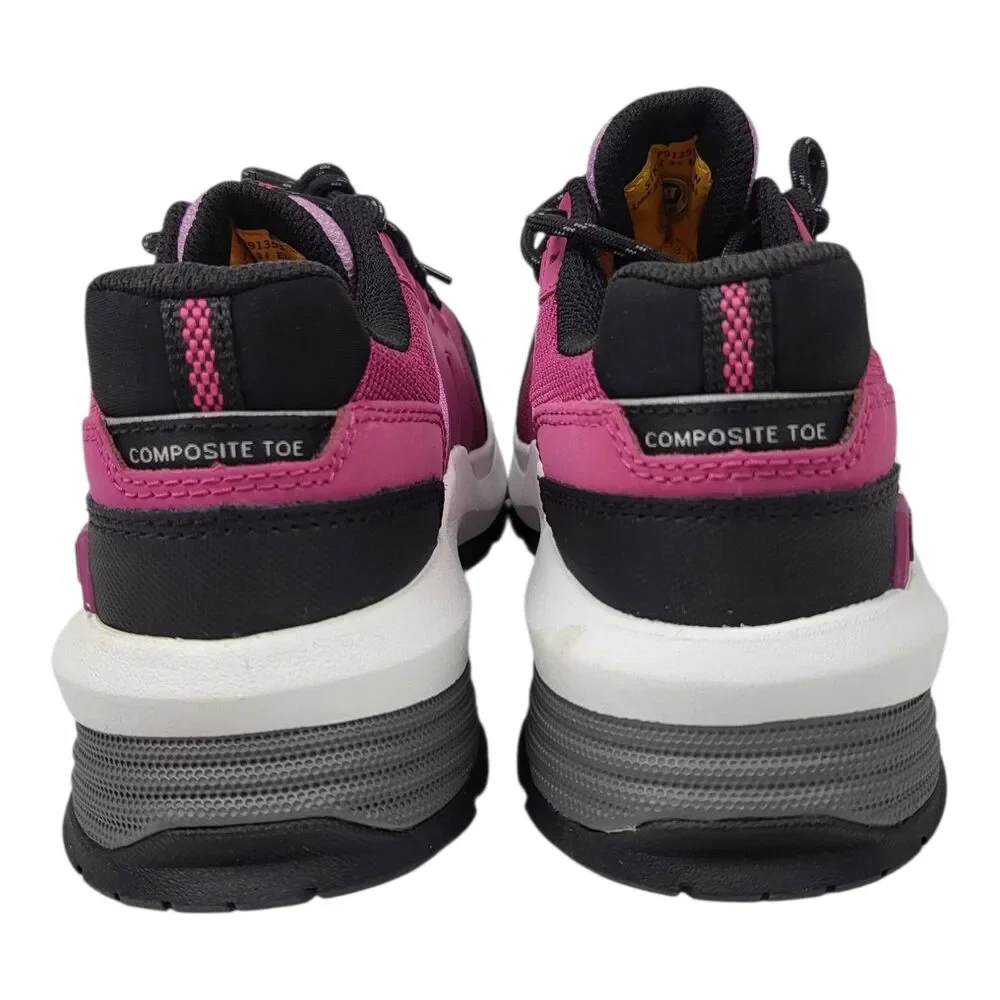 CAT Streamline 2.0 Women's ASTM Comp Toe Fuchsia Work Sneakers Shoes 5.5 New